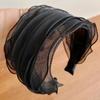 Organza Yarn Hair Hoop Wide Headband Fashion Hair Accessories  for Women Girls