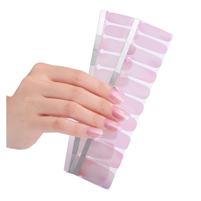 1 Sheet Nail Stickers Nail Strips Self-Adhesive DIY Nail Art Perfect for Nail Enthusiasts and Professional Manicurists
