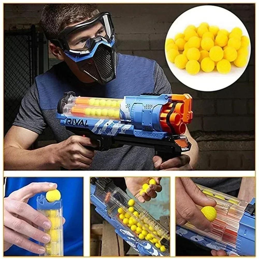 25/50/100 Pallini Per Ricarica Rival Darts Pistola Giocattolo Pallottole Per Pistola Giocattolo Rival Freccetta Sferica Per Pistola Rival Apollo Zeus