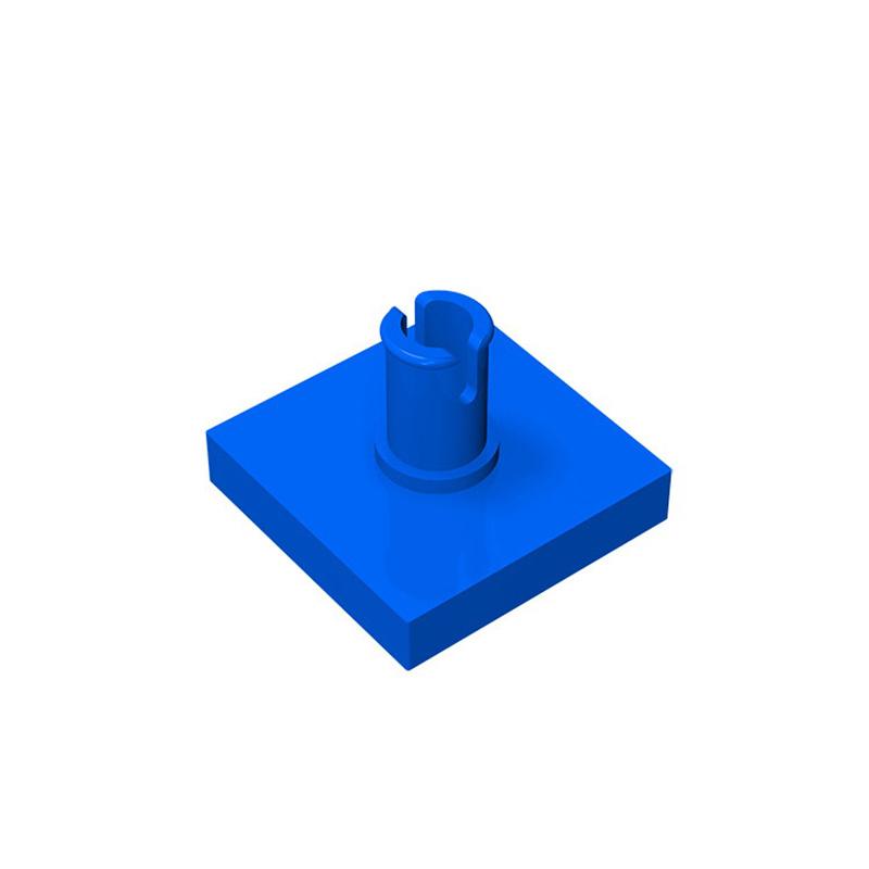 Non-Toxic 50Pcs Part Bricks 2460 Modified Plate 2X2 With Pin Building Blocks Set Board Base Particle Puzzle Diy Toys Birthday Kid Gift