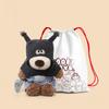 Plush Dog Toy Pillow With Pp Cotton Filling For Girls And Kids Birthday Gift