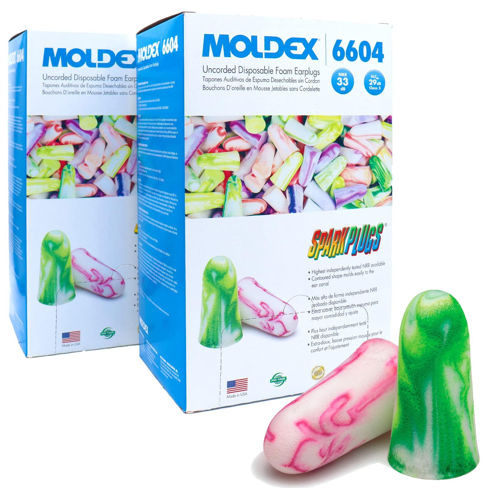 

MOLDEX Spark Plugs 400 Звукоизолирующие беруши для храпа и средства для сна для и работы (приблизительно. пары, 6604) - Сон, Профилактика, Учеба, Самолеты,