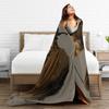 Cozy Throw Blanket Plane Travel Lyonel Baratheon Blanket  Flannel Bedspread For Outdoor Novelty Sofa Bed Cover