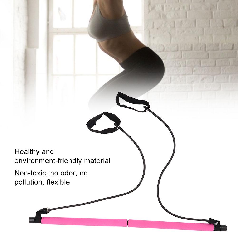 Multi Functional Yoga Pull Rod Chest Expanding Fitness Workout Pilates Bar(Pilates Bar )