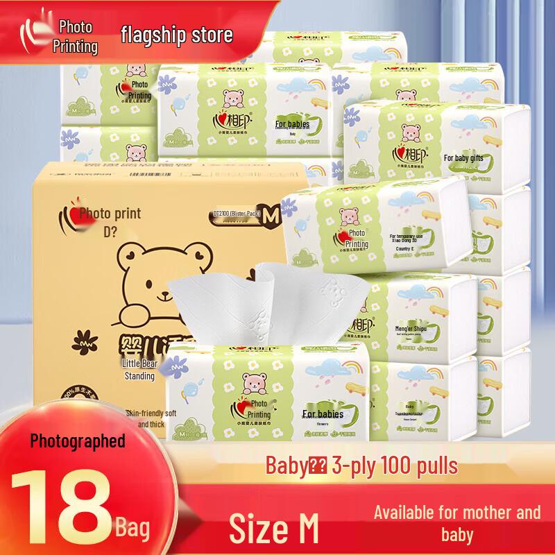 Mind Act Upon Mind Baby Facial Tissues