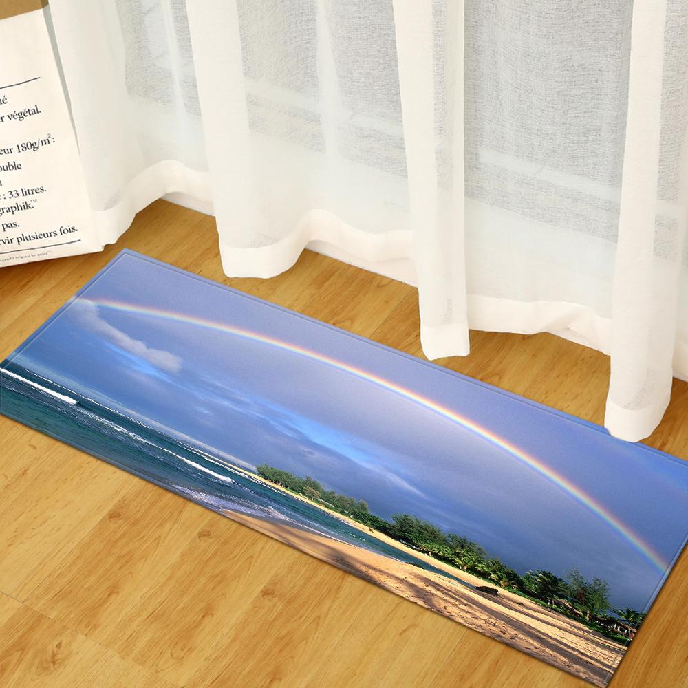 Scenic Sand Wardrobe Shoe Cabinet Long Floor Mat