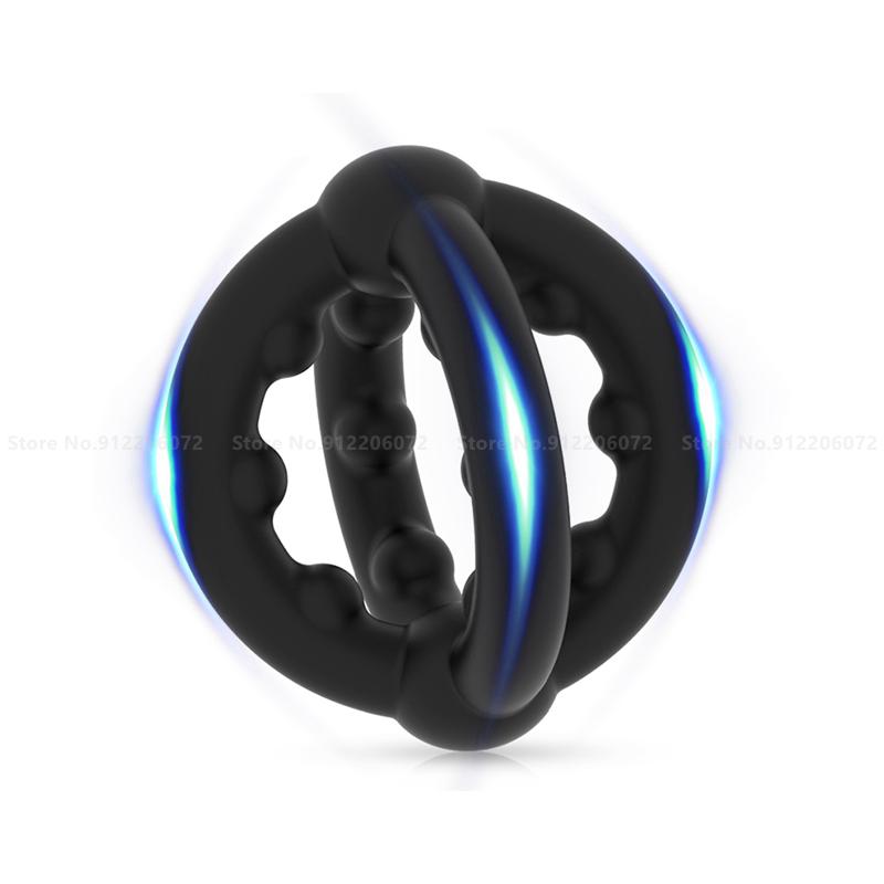 Delay Ejaculation Cock Ring Penis Ring Dick Ring Enhance Sex Staying Power Soft Elastic Sex Toys for Men Penis Adult Sex Toys