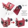Adjustable 3-in-1 Wood Dowel and Panel Hole Puncher for Furniture Assembly