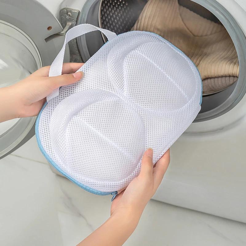 Machine-wash Special Home Use Polyester Anti-deformation Bra Mesh Bags Laundry Brassiere Bag For Cleaning Underwear Organizer