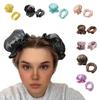 No Heat Hair Curling Rod Headband Satin Bonnet Women Overnight Sleeping Silk Hair Curler Long Hair Curls Roller Styling Tool