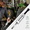 Heavy Duty Grease Fitting Unblocker Nozzle Unclogging Tool, Manganese Steel Cleaner, Galvanized Anti Rust Lubrication Tool Anti-Rust Coating Cleaning