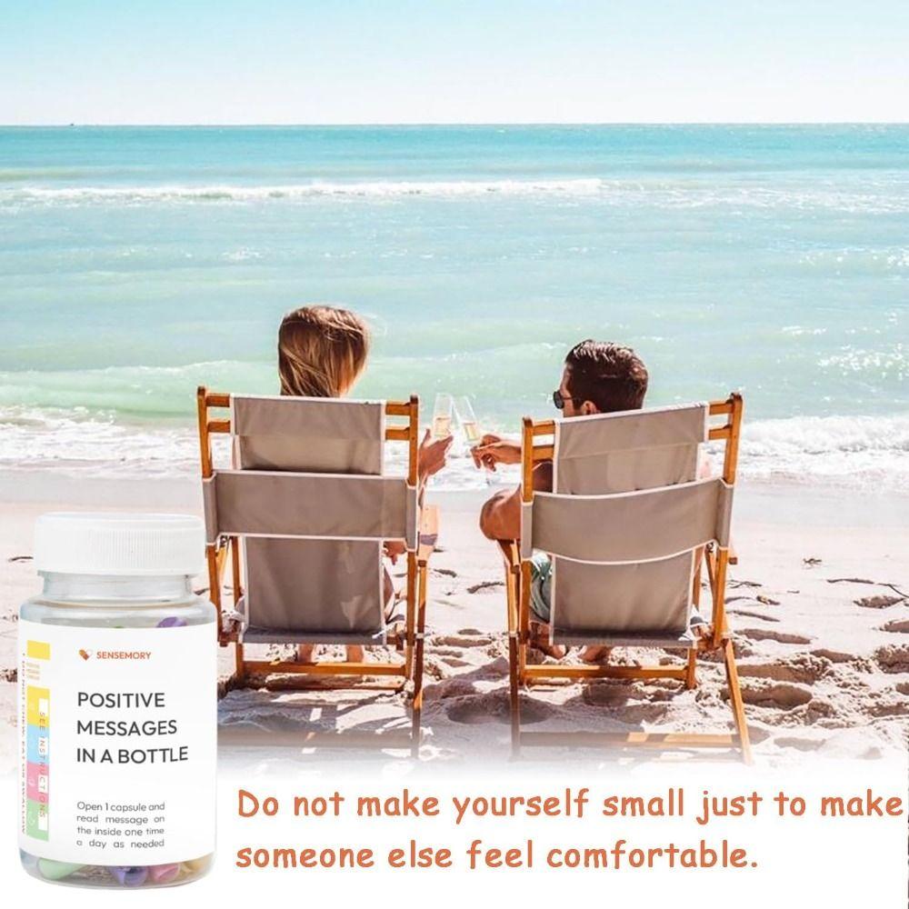 Creative Love Messages Jar Colorful Cards Positive Messages in Bottle Love Letter