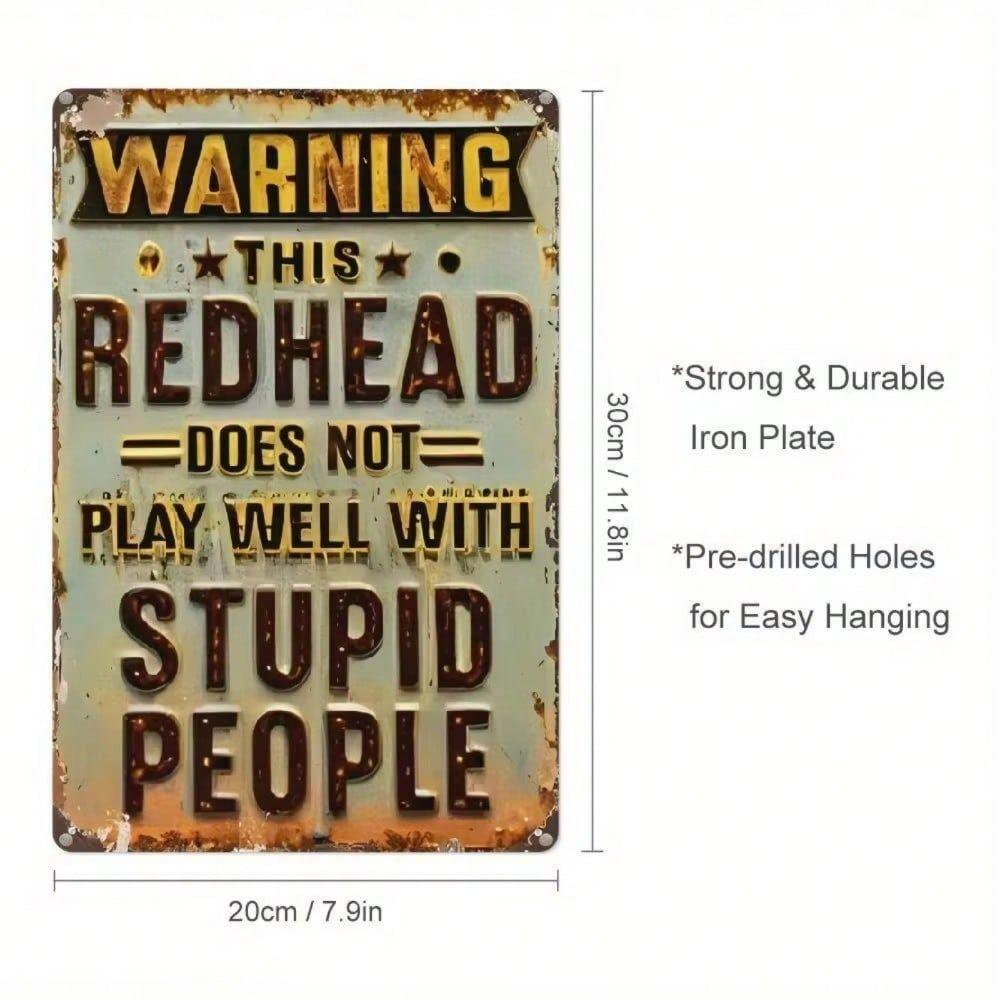 20x30cm Metal Tin Sign Retro Wall Art Home Decor