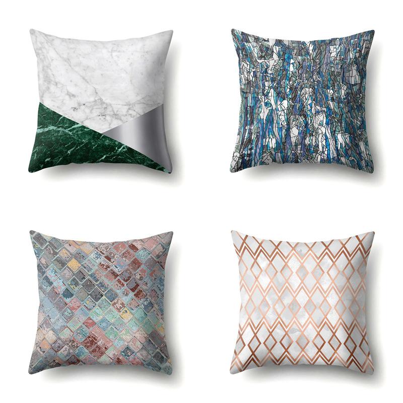 Polyester Pillowcase Automobile Decoration Home Printed Pillowcase