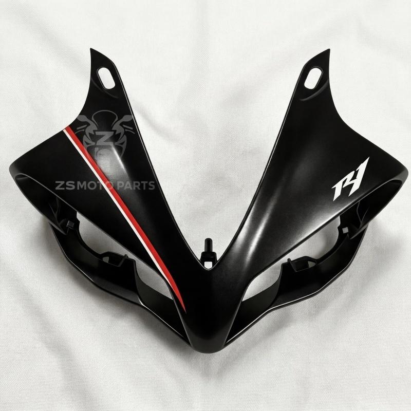 Fit For YAMAHA YZF-R1 R1000 2007 2008 Upper Front Nose Fairing Headlight Cover Cowl Motorcycle Accessories