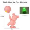 Romantic Light-Up Balloon Cake Decoration & Confession Bear Gift for Birthdays and Valentine's Day