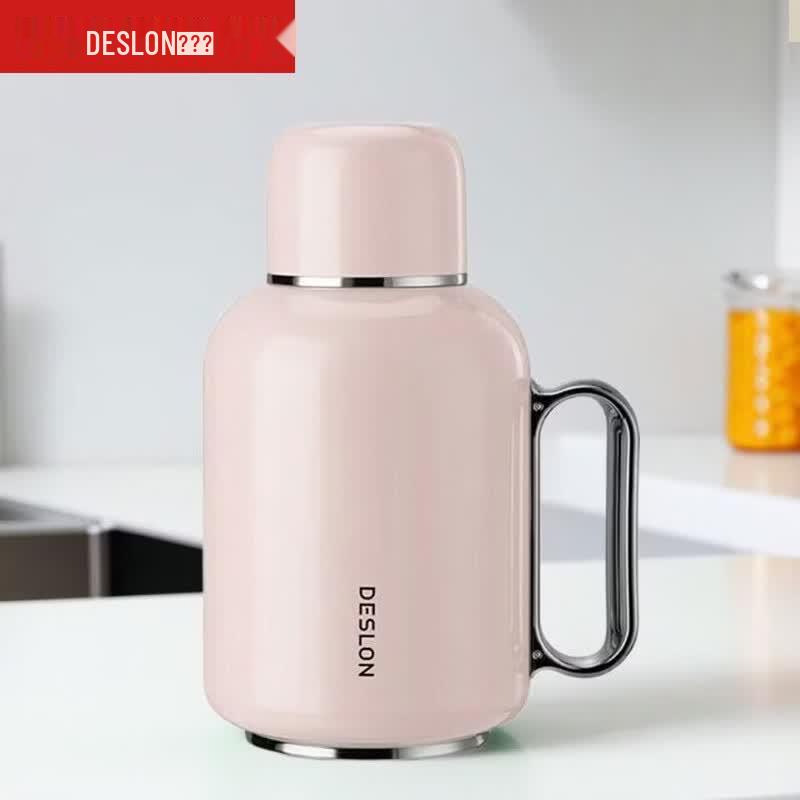 DESLON 900ml Insulated Tea Flask with Temperature Display