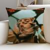Passionate SSebastin YatraS Cushion Cover Breathable and skinfriendly linen pillowcase square removable and washable cushion