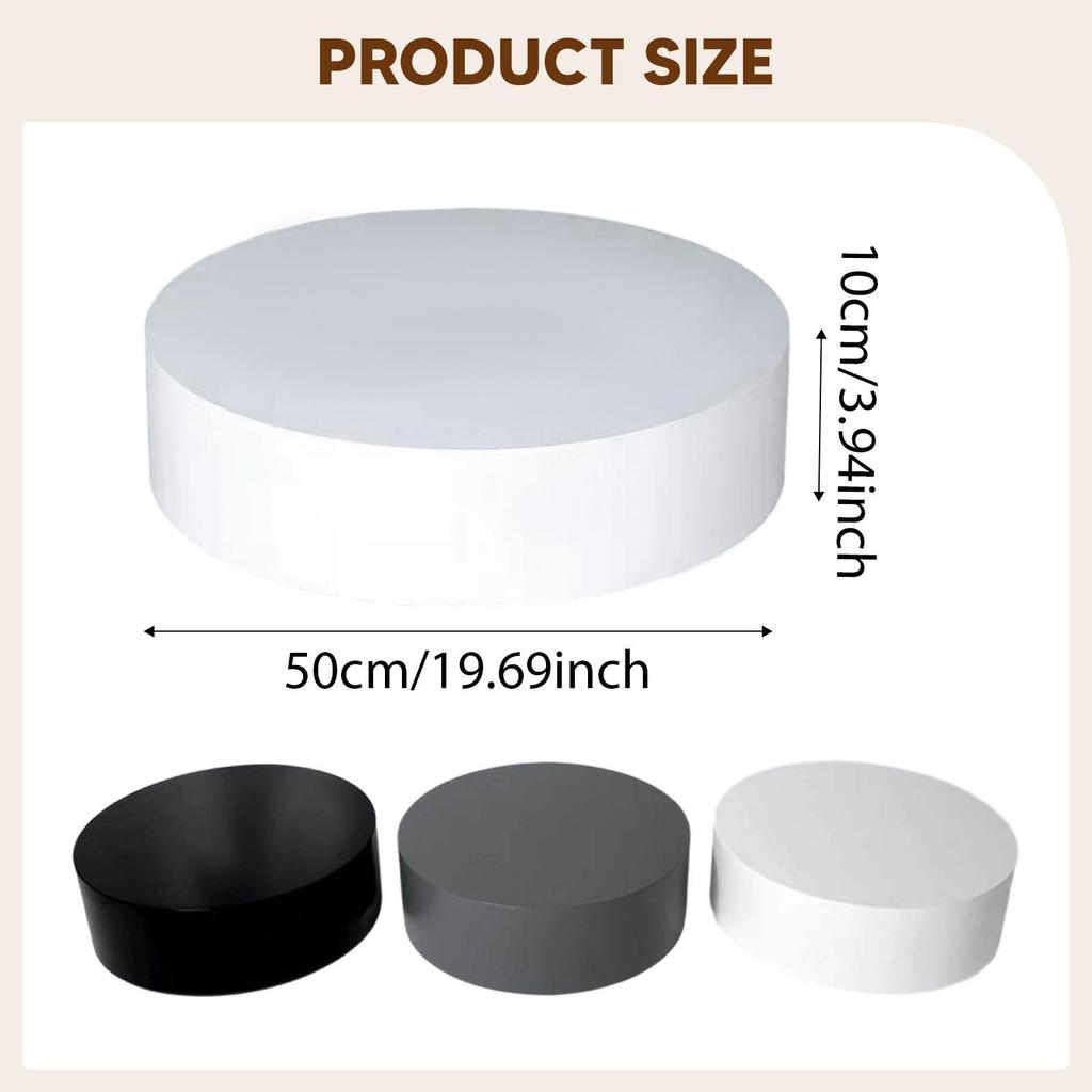 Espositore Cilindrico per Manichini, Base, Tavolo, Base a Scarpa