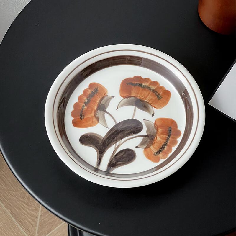 Ru Han Vintage Ceramic Sea Anemone Serving Plate