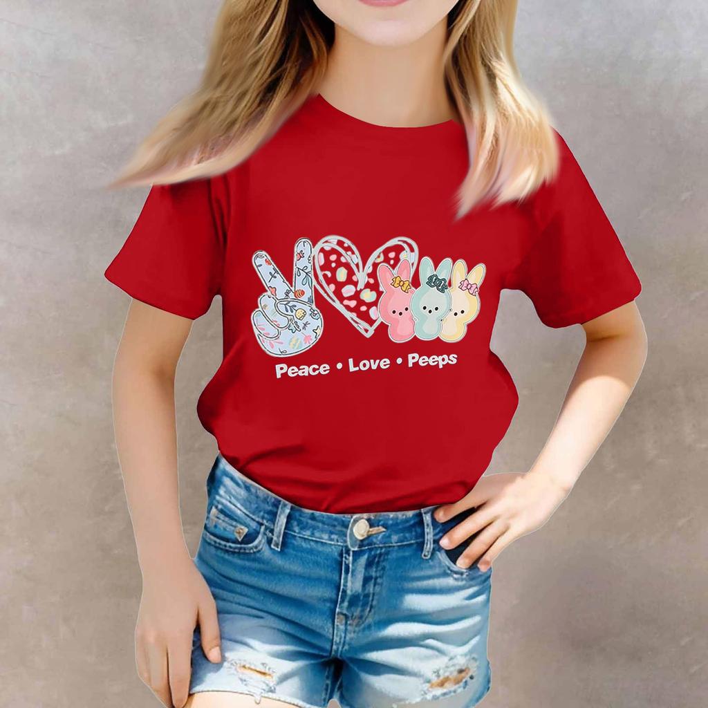 Batolecí dívčí a chlapecká trička, dětský top, chlapecké a dívčí tričko s potiskem a krátkým rukávem, 1-12 let