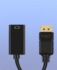 4K Dp To Hdmi-Compatible Transfer Line Long Shell Displaypor To Hdmi-Compatible