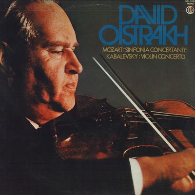LP Record DAVID OISTRAKH - Mozart: Concerto for Violin and Vio MK1062 SHINSEKAI Japan Classical Used