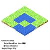 Magnetic Cube Base Plate: Strong Magnetic Building Blocks for Geometric Puzzles