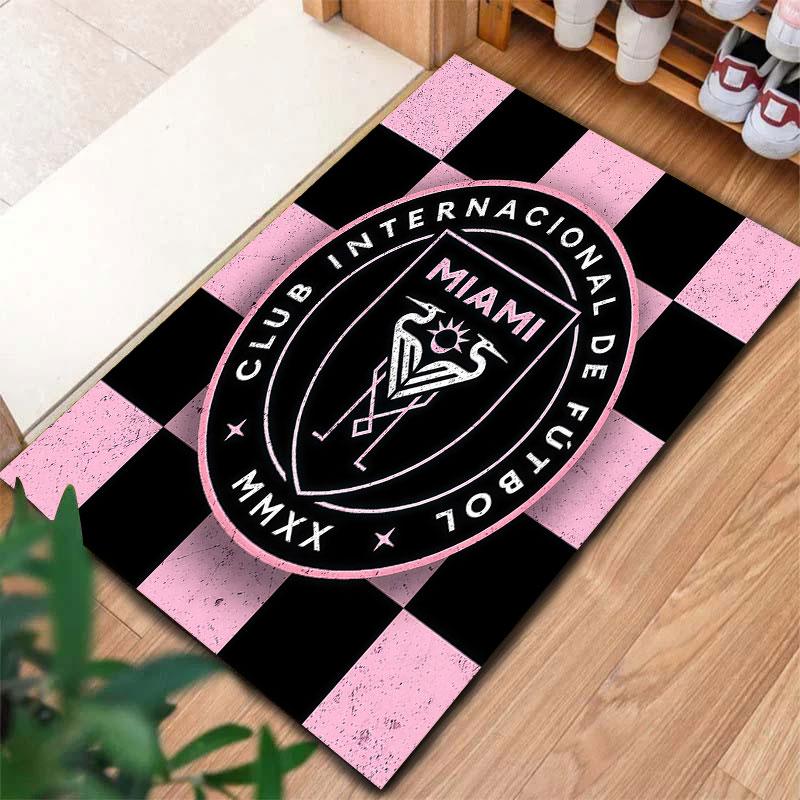 Inter Miami CF Carpet Rug for Living Room Bedroom Home Sofa Decoration,Kids play Non-slip Floor Mat