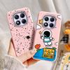 Space Astronaut Star Pattern Shockproof Phone Case For Xiaomi Redmi Note 15 Pro 5G 15C Silicone Soft Camera Protection TPU Cover