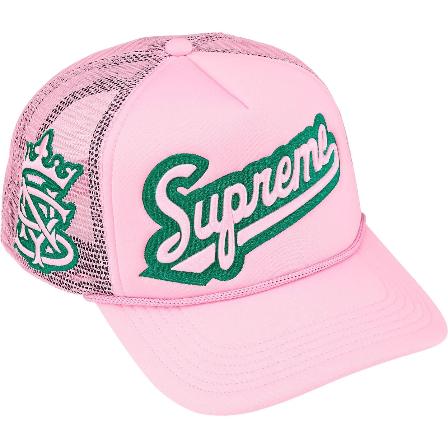 770056 Supreme University Mesh Back 5-Panel Pink One-Size