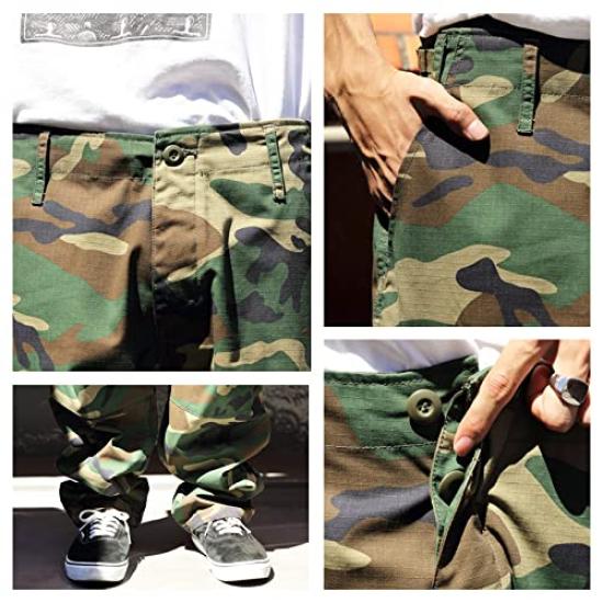 16 Colors US Military BDU Cargo Wide Size M 8(eight) Pants, Type, Olive,