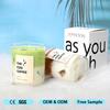 High Quality Smokeless Multicolor Jar Organic Soy Wax Handmade Scented Candle for Interior Design