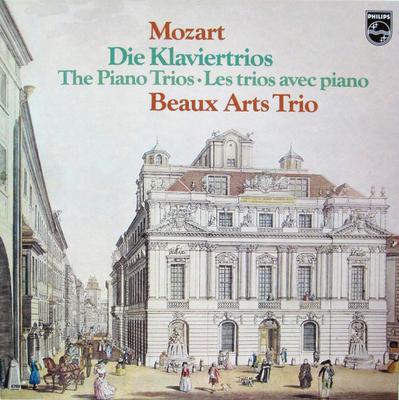 LP Record WOLFGANG AMADEUS MOZART - BEAUX ART - Die Klaviertrios The Piano Trios  L 6542166 Philips Netherland Classical Used