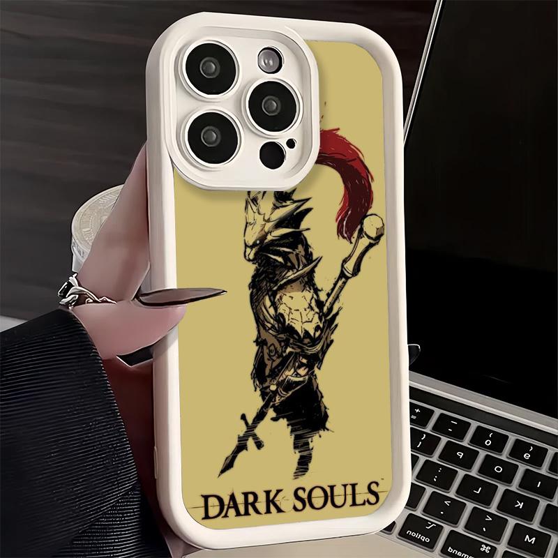 Phone Case for iPhone 17 Air 16E 15 16 Pro Max D-Dark S-Souls Game Cover 14 Plus 13 12 Mini Soft Shell Silicone Fundas