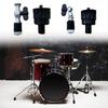 Pedal Clutch Jazz Drum Clutch Cymbal Stand Post Jazz Drum Parts Accessory Metal Silver Color Standard for Drum Cymbal