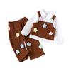 Kids Casual Long-Sleeve Set, Comfortable Daily Wear Outfits