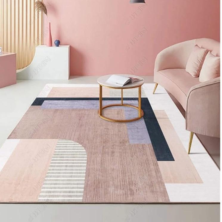 Living Room Carpet Coffee Table Sofa Bedroom Fully Covered Large Area Sofa Carpet