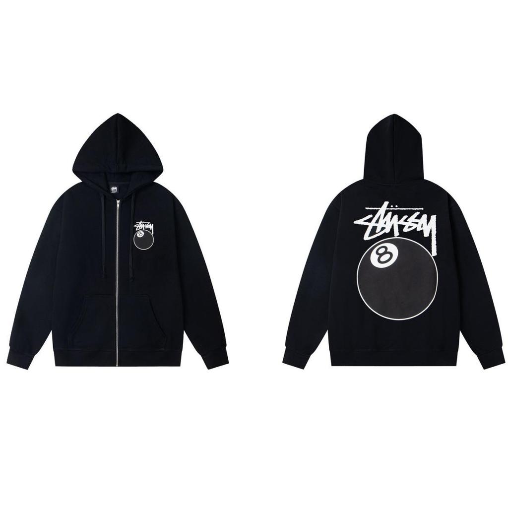 Sudadera con Aplicación Trasera SS23: Nuevo Gorro con Cremallera Retro de Alta Calle con Logo Bordado