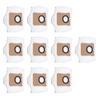 10Pcs Sweeping Robot Dust Bag Non Woven Fabric Robot Vacuum Dust Bag for X10+ X20+ for L10s Ultra