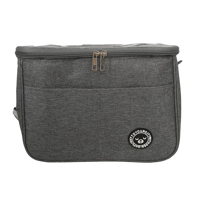 Travel Portable Camping Picnic Bag Cold Food Cooler Thermal Kids Insulated Case With Strap 1PC