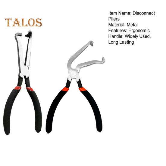 1 Paar elektrische Trennzange mit ergonomischem, rutschfestem Griff, Zange für Kraftstoffleitungen, Benzinklemmen, Rohrzange, Zange für elektrische Anschlüsse