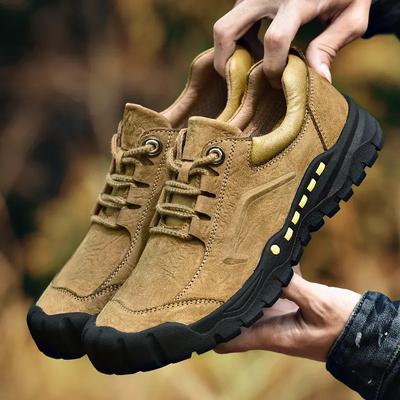 Heren Echt Leren Wandelschoenen Outdoor Casual Schoenen
