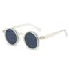 Manual Adjustable Zoom Round Sunglasses 360 Rotation UV Resistant Outdoor Shades Glasses for Men Women