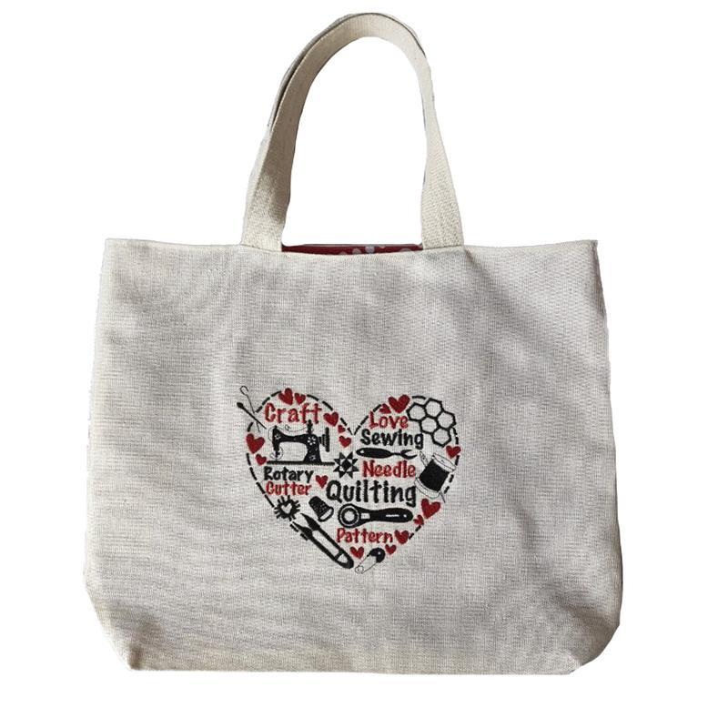 

Shopper Bag I Love to Sew LB787 NeedleWoman Beige (39681006) бежевий