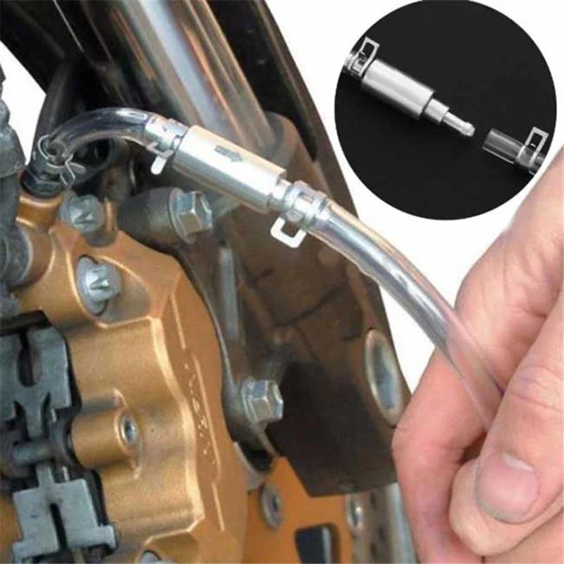 New Car Clutch Brake Bleeder Hose Hydraulic Clutch One Way Valve Tube Bleeding Tool Replacement Adapter Kit Auto Accessories Mass Air Flow 3