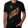 Lucky Strike GOLD TShirt Quick Dry Sports Short Sleeve Tee