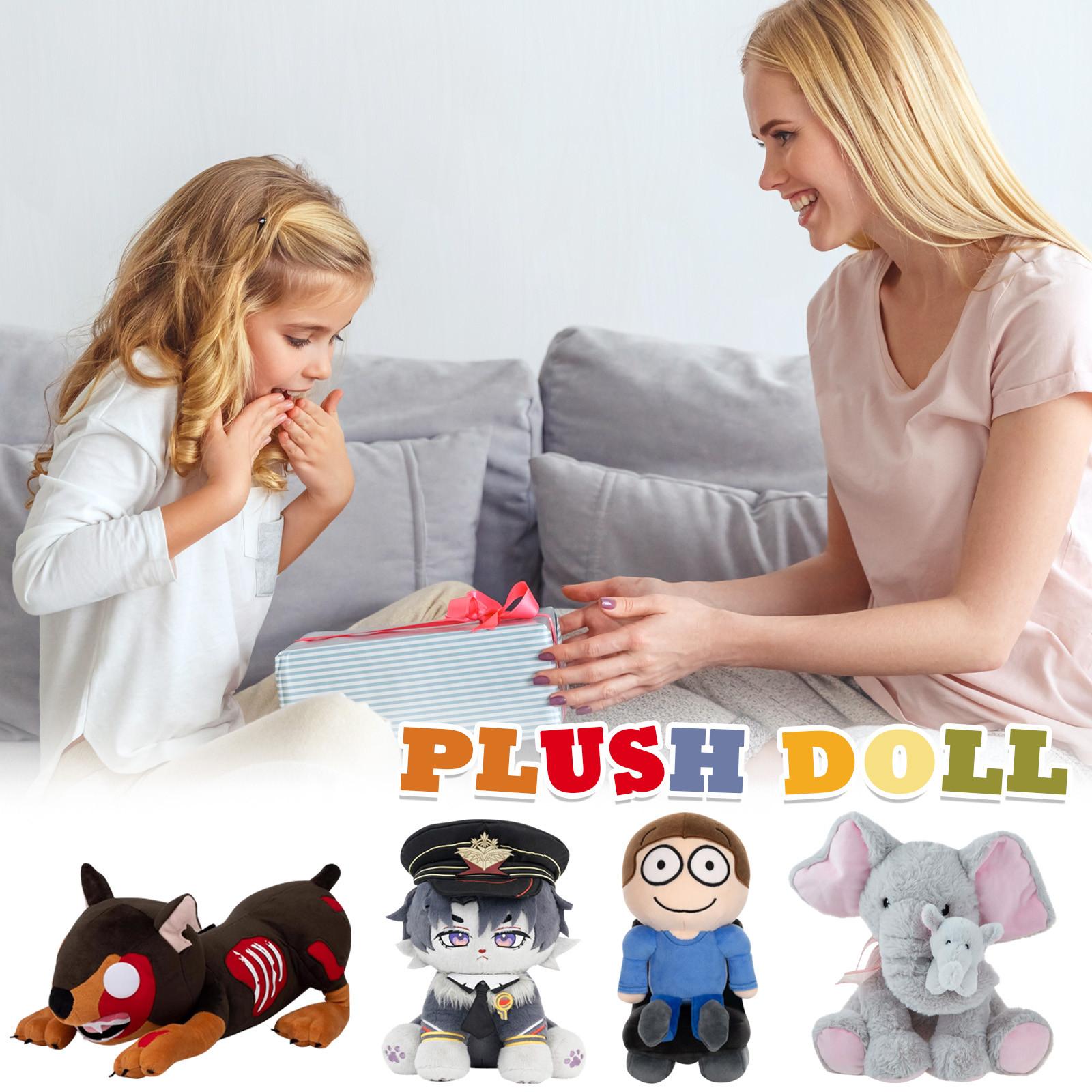 

Плюшевая кукла, Игрушка в подарок, Мультфильм, Детская тряпичная кукла, Детская подарочная подушка(Нет стандарта) One Size