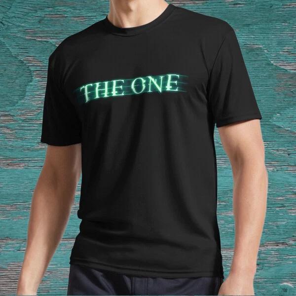 

New The One - Text Art Active T-Shirt Logo American T-Shirt Funny Size S to 5XL M