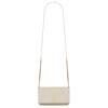 Cassandre Gold Metal Hardware Snap Closure Leather Crossbody Bag Women Crossbody Bag White 820175-DND1J-9207